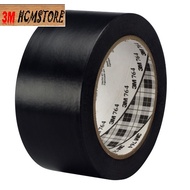 3M 764 BLACK, size 50mm, length 33 meters - Vinyl BACKGROUND ADHESIVE TAPE, rubber glue adheres well