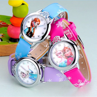 Watch for Girl Cartoon New Style Disney Ice Princess Watches Kids Girl Boy Fashion Accessories Quartz Wrist Watch