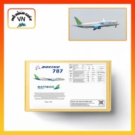 Boeing 787 Bamboo Airways aircraft assembly paper model