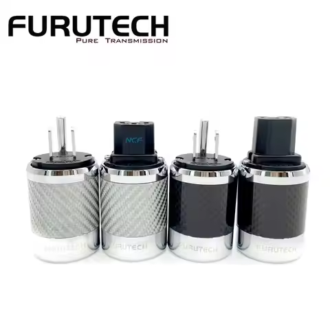Furutech FI-50M NCF Carbon Fiber Power plug Tail flagship nano piezoelectric ceramic US US standard 