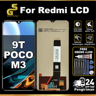 【QUALITY 100%】LCD Redmi 9T POCO M3 FULLSET Original TOUCHSCREEN LAYAR HP Digitizer Resolusi Tinggi O