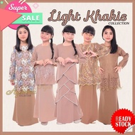 BAJU KURUNG BUDAK / KIDS / ANAK - LIGHT KHAKIS / COKLAT MUDA / NUDE / LIGHT BROWN