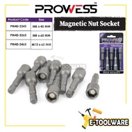 Prowess Magnet Nut Socket Setter Screw Driving Bit for Power Tools Driver Drill Screw Nut