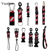 [Vsenkes] Premium Scuba Diving BCD   Mask Camera Torch Webbing Holder Lanyard & Clip