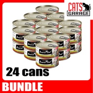 Fussie Cat BLACK LABEL Formula in Aspic 80g x 24 Cans