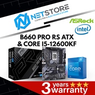 PWP ASROCK B660 PRO RS ATX & INTEL CORE I5-12600KF PROCESSOR