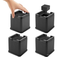 Slim Inch Sofa Leg Rubber 4 Multifunctional Fixed Bottom Double-Sided Tape Furniture Bed Leg Foot Cu