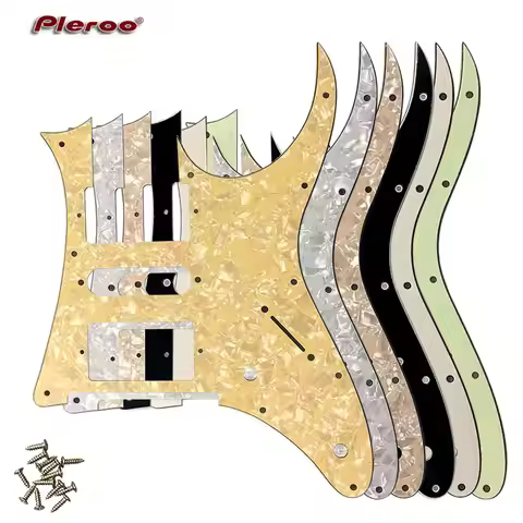 Pleroo Custom Guitar Parts - For MIJ Ibanez RG 350 DX Guitar Pickguard HSH Humbucker Pickup Scratch 