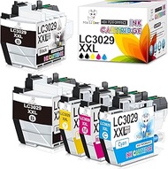 Miss Deer Compatible LC3029 Ink Cartridges Replacement for Brother LC3029XXL High Yield Work for Brother MFC-J5830DW MFC-J5830DWXL MFC-J5930DW MFC-J6535DW MFC-J6535DWXL Printer (5-Pack, 2BK/1C/1M/1Y)