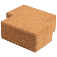 (GJTQ) 2 Pcs Thick Yoga Block Yoga Cork Block High-Density Beginners Leg Press Dance Aid