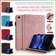 For Redmi Pad 2 SE 9.7 Pad 2 9.7 2026 Xiaomi Poco Pad C1 9.7inch Shockproof Case Soft TPU Back Cover