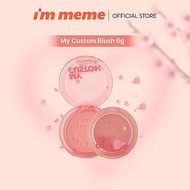 IM MEME OFFICIAL MY Custom Blush - Travel Friendly & Compact Single Blush