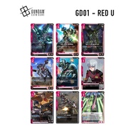 [Gundam Card Game] GD01 RED - U cards /GD01-051/GD01-055/GD01-094/GD01-113/GD01-127/Gundam GD01
