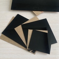 [45cm x 40cm] Mica đen bóng hình vuông dày 2mm/3mm