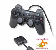 จอย​ PS2 จอยเกมPS2 Playstation 2 จอยสติ๊ก คอนโทรลเลอร์ จอยเกมส์PS2 playstation2 จอย​ps2 จอย Ps.2 (Ps.2 Joystick)(จอย Ps2 Ps2 Joy มีโลโก้​(1:1)