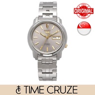 [Time Cruze] Seiko 5 SNKK67K1 Automatic Stainless Steel Silver Dial Men Watch SNKK67 SNKK67K