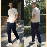 [ANDAR]  Air Denim Men's Relaxed Tapered Fit  Jeans