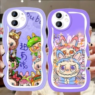 A-1 Labubu TPU Casing for iphone 12 Mini X XR 11 Xs Pro Max Transparent Case