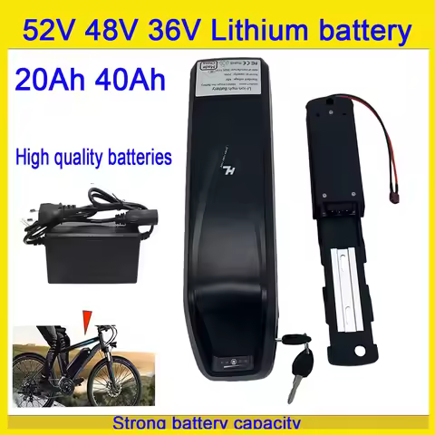 for octagonal BBS02/BBS03 motors for more convenient and long-lasting battery life 36V 30Ah/48V 30Ah