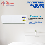 Daikin 1.0HP Wall Mounted Split Type D-Smart Series Inverter FTKQ25BVA