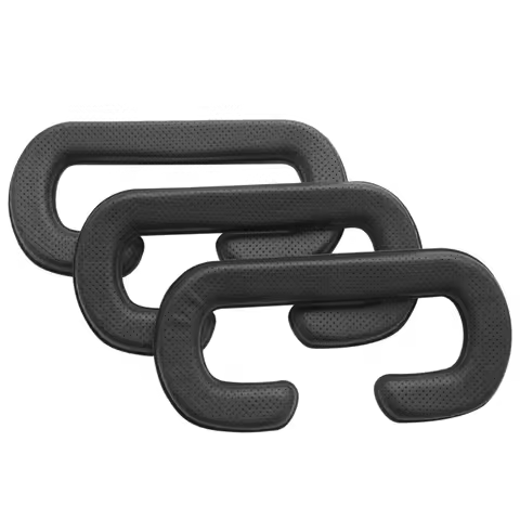 for HTC Vive Cover Pu Leather,Foam for HTC Vive Headset VR Face Cushion Cover Bundle,Easy-To-Clean F