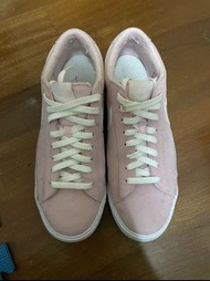 {誠可議]NIKE粉紅色板鞋 US9.5#麂皮#板鞋#粉紅色#男款