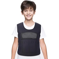 Weighted Vest for Kids(Ages 5-9, Medium) – Fully Adjustable Sensory Compression Vest for Children wi