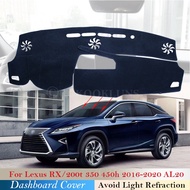 Dashboard Cover Protective Pad for Lexus RX 2016~2020 AL20 Car Accessories Dash Board Sunshade Carpe