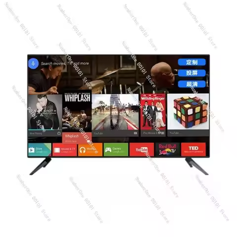 32 42 50 Inch 4K Smart WiFi Network TV Ultra-HD LED Flat Screen Android Television Smart Home Entert
