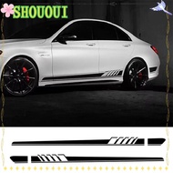 SHOUOUI Car Stickers, PVC Waterproof Car Side Body Decals, Self-adhesive Removable Line Decals for  