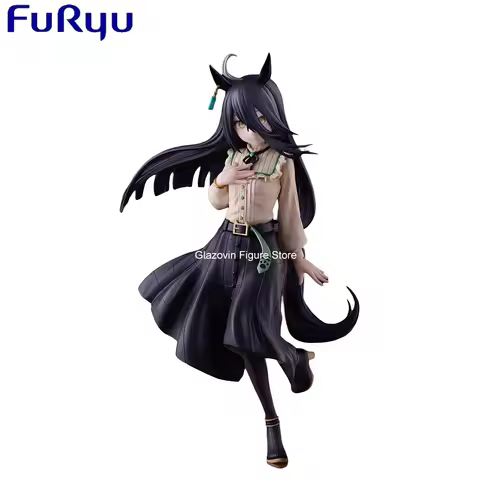 Original Genuine FuRyu Pretty Derby 21cm Manhattan Cafe PVC Anime Action Figures Model Toys For Chri