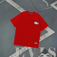 Evisu/Fushen Baju-T Uniseks, Baju-T Bercetak, Baju-T Lengan Pendek, Baju-T Kasual, Baju Atasan Lenga