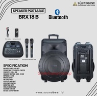 Speaker Portable Soundbest BRX-18B Speaker Trolley SOUNDBEST 18 Inch