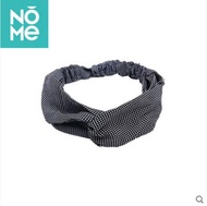 NOME/Nomi home houndstooth hair band hair band female personality headband cute female mask makeup hair