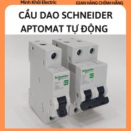 Cầu Dao Tự Động Schneider MCB 1 pha 4.5kA Easy9 Aptomat schneider át cài