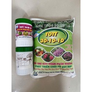 Combo 10-55-10 100g + TOTT RE 100g + TOTT 30-10-10 Fertilizer 1kg