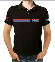 kaos/baju kerah/polo shirt HONDA RACING HRC