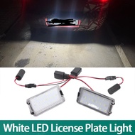 2x Rear LED SMD License Number Plate Light Lamp 6000K For Seat Altea 2005-2009 Arosa Cordoba 6K 6L L