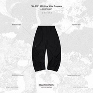 全新 黑2“BY-01P” 3DS-Line Wide Trousers by GOOPiMADE - Black goopi goopimade