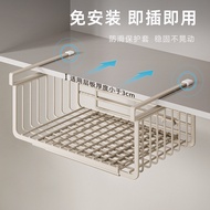 Kitchen Shelf Retractable Hanging Layered Seasoning Hanger Under Cabinet Storage Under Hanging Baske