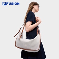 FILA FUSION INLINE FILA FUSION FUSIONEER  Unisex Crossbody Bag (Beige)