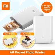 Xiaomi Mi Portable Pocket Photo Printer Can Print Directly from Any Handphones Via Bluetooth Or Xiaomi Mi Photo Papers