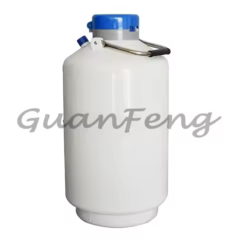 10 Liter Capacity Artificial Insemination Cryogenic Small Liter Liquid Nitrogen Container Dewar Seme