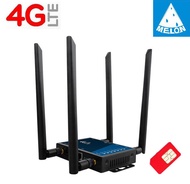 4G Wifi Router 300Mbps Industrial Grade Wifi Wireless Router SMA Antenna connectors Router With SIM Card Slot