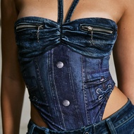 Merge Official - Merge Edgy Halter Bodysuit (จัดส่ง 19/12)