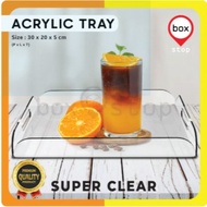 Acrylic Tray - 30x20x5 cm