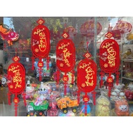 Hanging Oval tureen CNY 2026 for Tet decoration SIZE TO 28x108cm, 1.2mm thick, first-class velvet fe