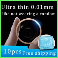 ☮ ☑ ◌ ↑ 1box 10pcs 0.01mm super thin trust durex ultra thin condom for men sex contraceptive pills