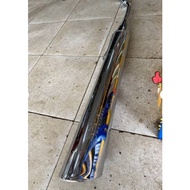 Honda ex5/ex5 dream cj Ipoh racing exhaust BGS exhaust Ekzos muffler ex5 standard cutting racing