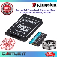 Kingston Canvas Go Plus MICROSD G3 / G4 NEW GEN - 64GB 128GB 256GB 512GB Memory Card